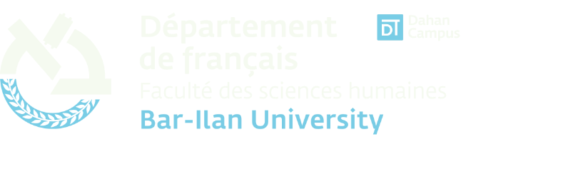 Département de français Bar-Ilan University